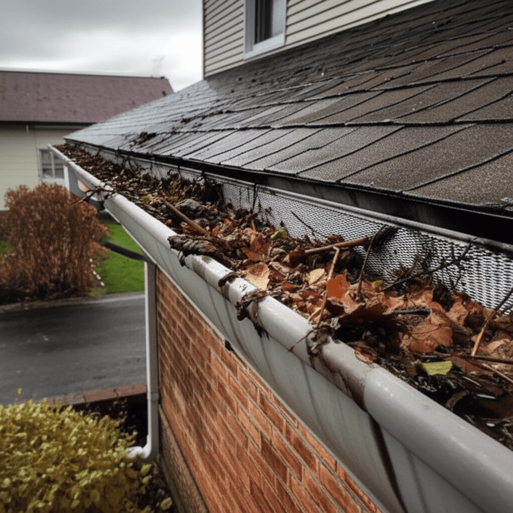 Before: Complete Gutter Protection Transformation in Mississauga, Ontario