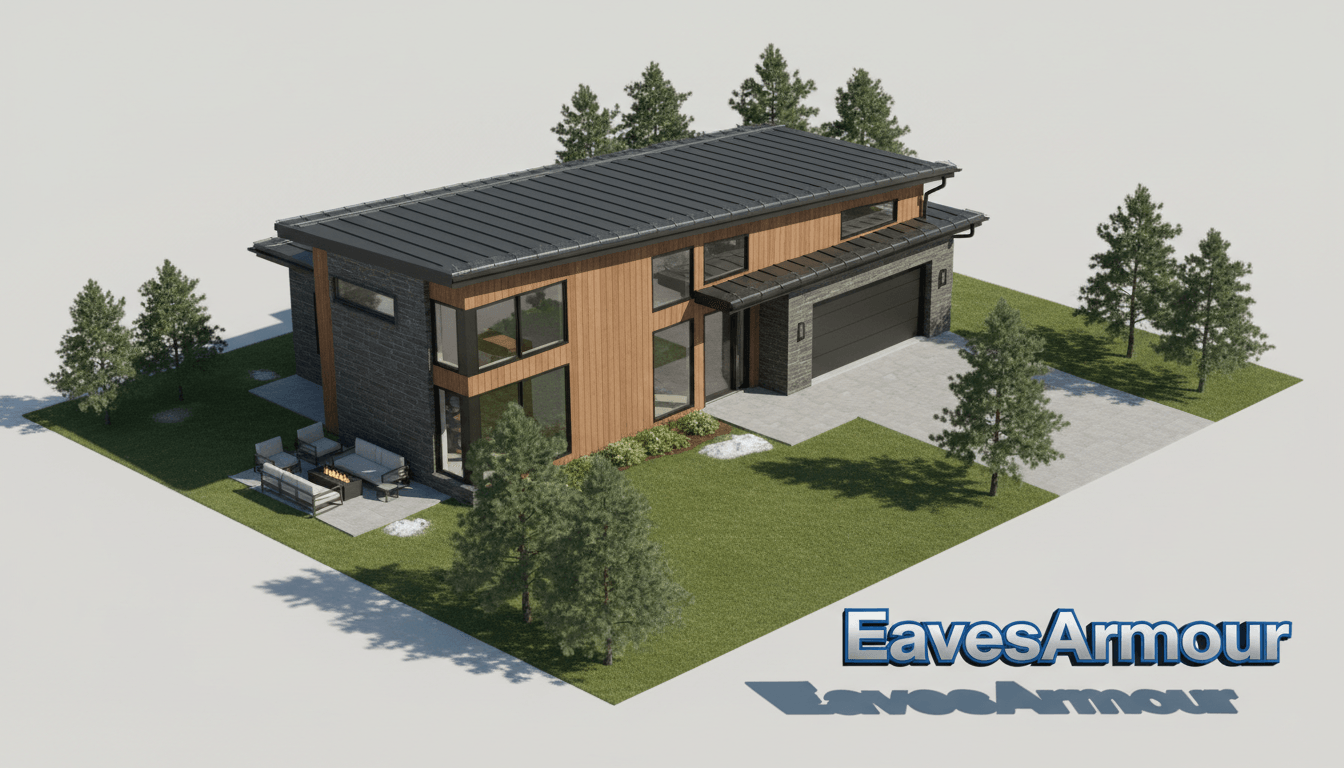 Professional EavesArmour gutter protection services - Gutter guards, ice dam prevention, eavestrough installation serving Ontario