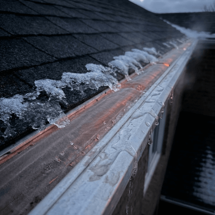 EavesArmour Micro-Mesh Gutter Guard Close-Up - Premium Stainless Steel Construction