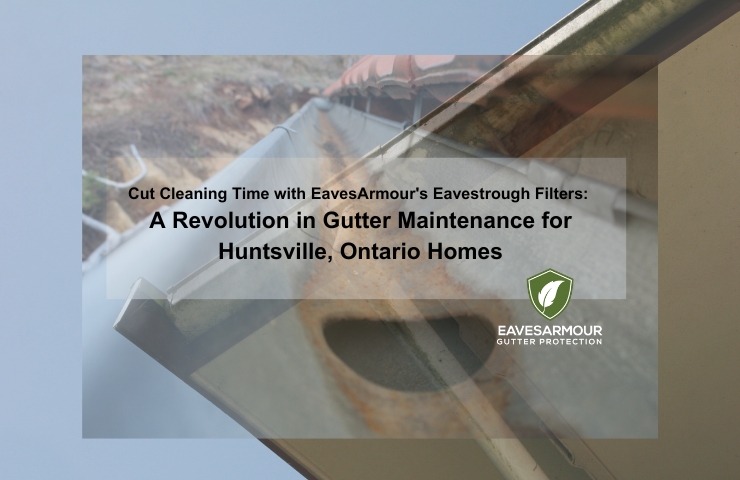 Cut Cleaning Time with EavesArmour's Eavestrough Filters